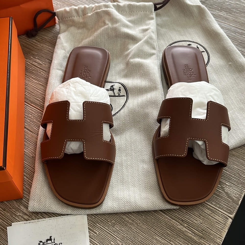 Hermes oran sandal size 38 - Picture 2 of 3